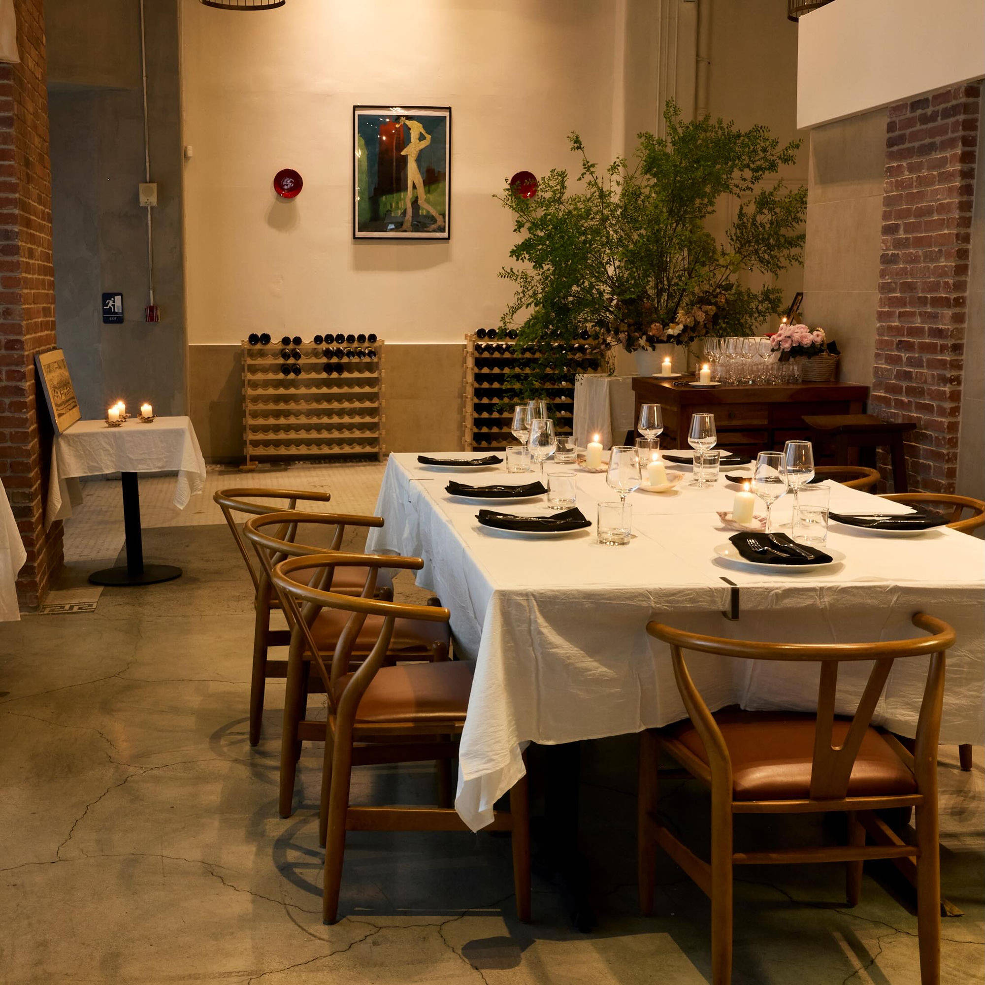 Food-E Ventures concept — private dining room